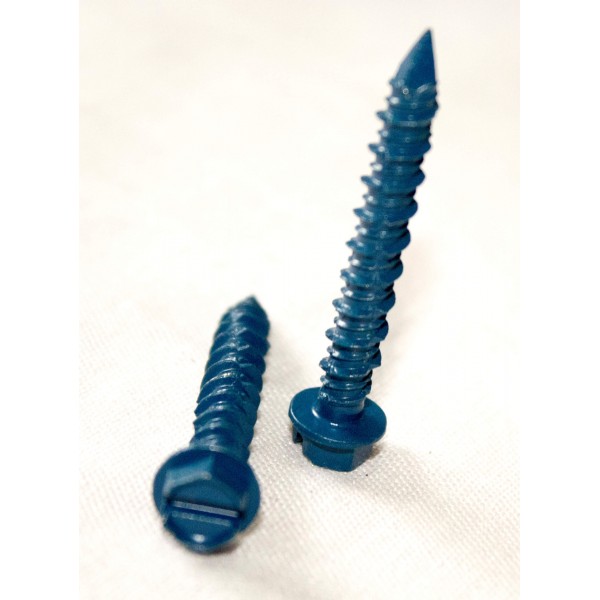 PARAFUSO AZUL PARA CONCRETO – ¼ X 1.3/4